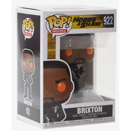 Figura Funko Pop! Películas Hobbs & Shaw Brixton Modelo 922 | 47754