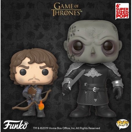 Figura Funko Pop! Televisión Juego de Tronos La Montaña Modelo 85 | 45337 Tamaño Grande 15 cms