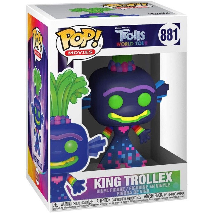 Figura Funko Pop! Películas Trolls Rey Trollex...