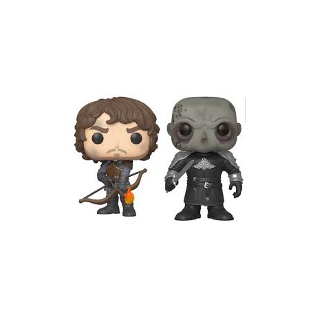 Figura Funko Pop! Televisión Juego de Tronos Theon Greyjoy con flecha llameante Modelo 81 |  44821 | Caja Dañada Outlet