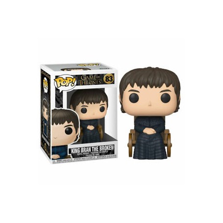 Funko Pop! Juego de Tronos Rey Bran el Tullido Modelo 83 | 45429 | Caja Dañada Outlet