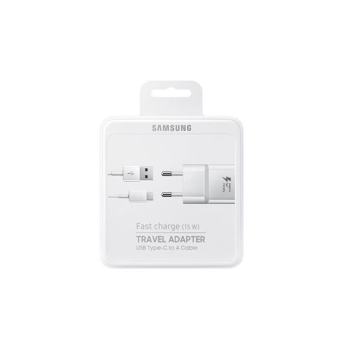 Cargador Samsung EP-TA20EWE + Cable EP-DG950CWE...