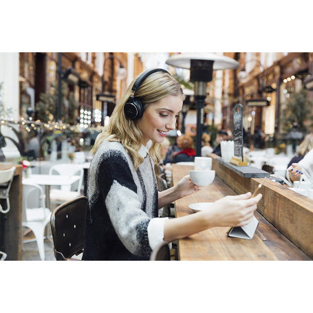 Auriculares Inalámbricos Audio-Technica ATH-SR5BT De Diadema On-Ear Negro Estado Como Nuevo | Outlet