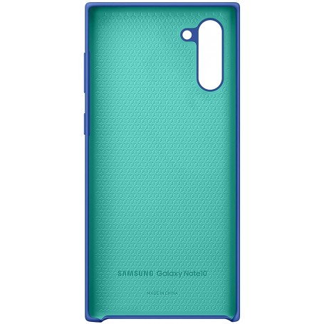 Funda Samsung de silicona para Galaxy Note 10 Azul EF-PN970TL