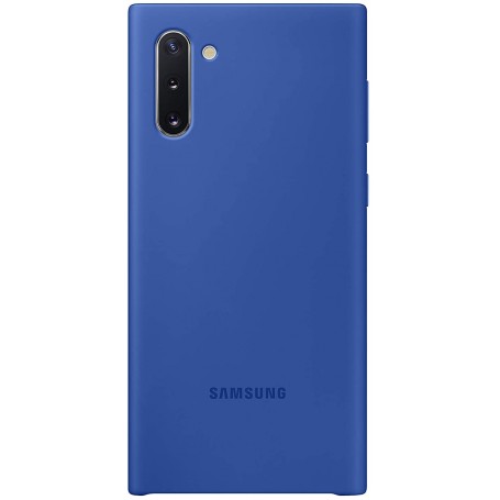 Funda Samsung de silicona para Galaxy Note 10 Azul EF-PN970TL