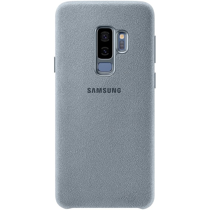 Funda para Samsung Galaxy S9+ Alcántara Gris...