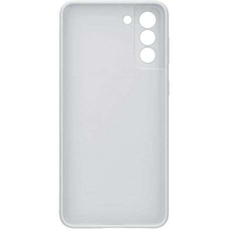 Funda de silicona para Samsung Galaxy S21 Plus Gris Claro Modelo EF-PG996TJ