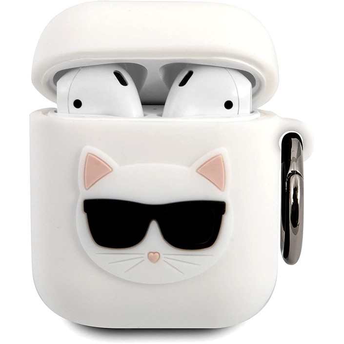 Funda Silicona Karl Lagerfeld diseño cara de...