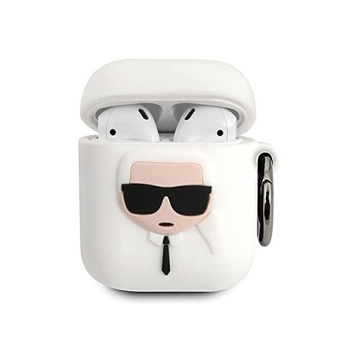 Funda Silicona Karl Lagerfeld diseño cara de...