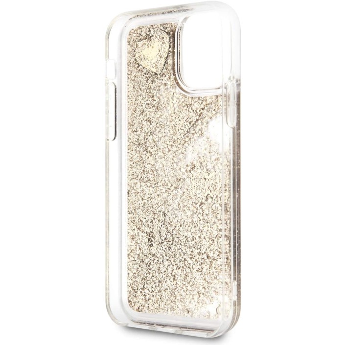 Funda Guess purpurina dorada para iPhone 11 pro...