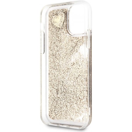 Funda Guess purpurina dorada para iPhone 11 pro color Dorado