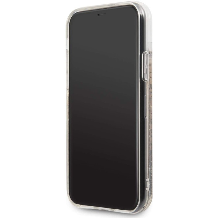 Funda Guess purpurina dorada para iPhone 11...