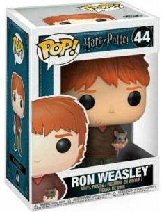 Figura Funko Pop! Harry Potter Ron Weasley con Scabbers... 2