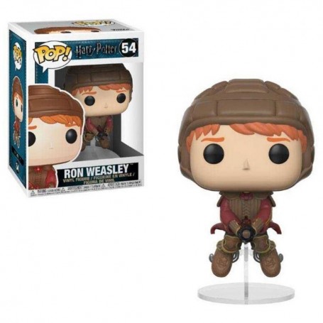 Figura Funko Pop! Harry Potter Ron Weasley sobre escoba Modelo 54 | 26721