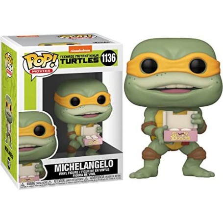 Figura Funko Pop! Dibujos Las Tortugas Ninja Michelangelo Modelo 1136 | 56162