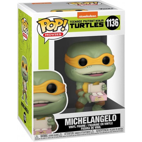 Figura Funko Pop! Dibujos Las Tortugas Ninja Michelangelo Modelo 1136 | 56162