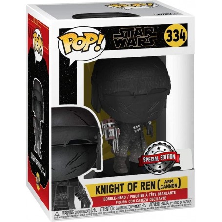 Figura Funko Pop! Star Wars Caballero de Ren Con Cañón En Brazo Modelo 334 | 39903
