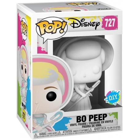 Figura Funko Pop! Disney Bo Peep Para Pintar Modelo 727 | 43684