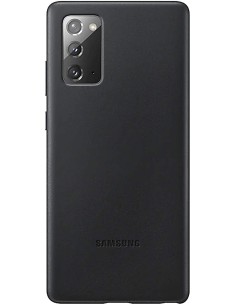 Funda de Piel Samsung para Galaxy Note 20 Negra Modelo...