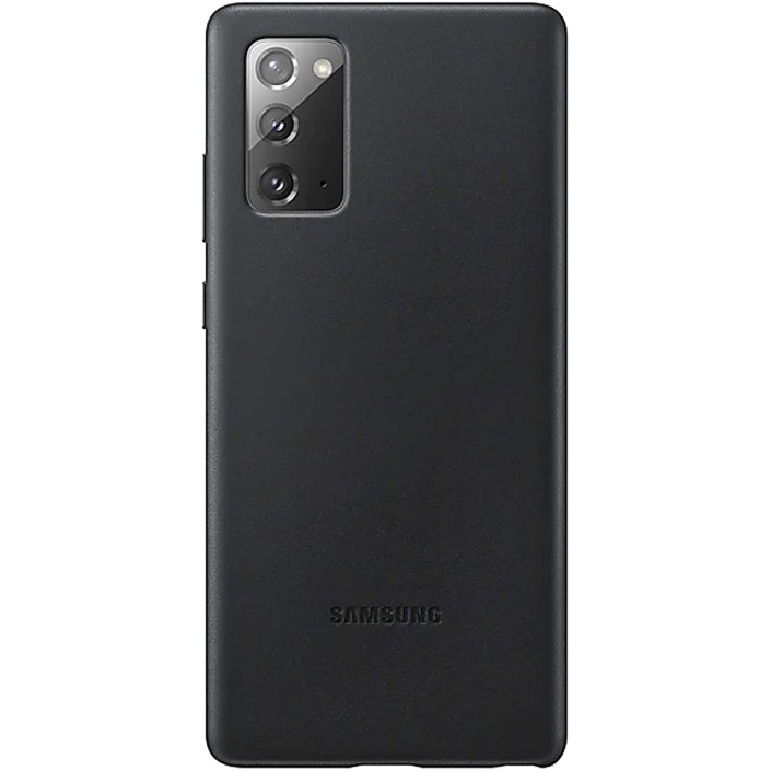 Funda de Piel Samsung para Galaxy Note 20 Negra...
