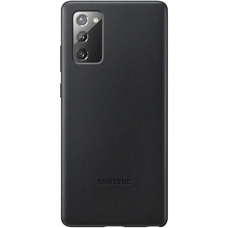 Funda de Piel Samsung para Galaxy Note 20 Negra Modelo EF-VN980LB Nueva