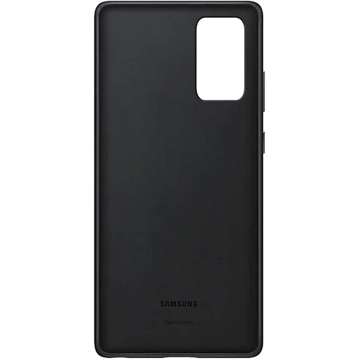 Funda de Piel Samsung para Galaxy Note 20 Negra...