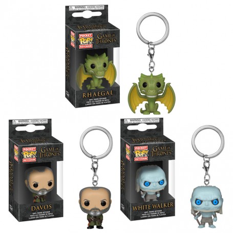 Funko Pop! Llavero Juego de Tronos Caminante Blanco | 37663