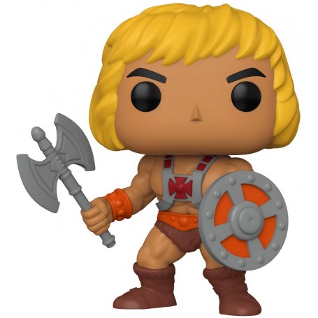 Figura Funko Pop! Animación Masters del Universo He-Man Modelo 43 | 51431 Tamaño Gigante 25 cms