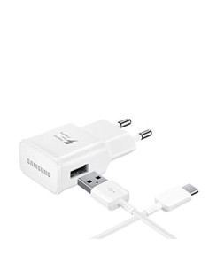 Cargador Samsung TA200EWE con USB C Blanco | Sin Embalaje 2