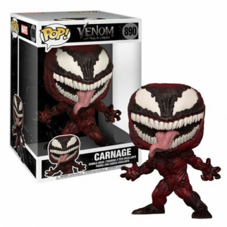 Figura Funko Pop! Marvel Venom Carnage Modelo 890 | 56756 Tamaño Gigante 25 cms