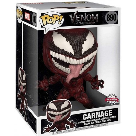 Figura Funko Pop! Marvel Venom Carnage Modelo 890 | 56756 Tamaño Gigante 25 cms