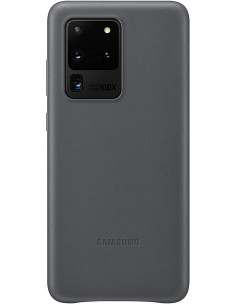 Funda Samsung en piel para Galaxy S20 Ultra Gris EF-VG988LJ