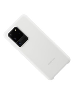 Funda Samsung De Silicona Para Galaxy S20 Ultra En Blanco... 2
