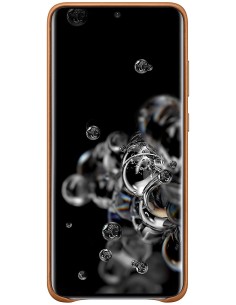 Funda Samsung en piel para Galaxy S20 Ultra Marrón... 2