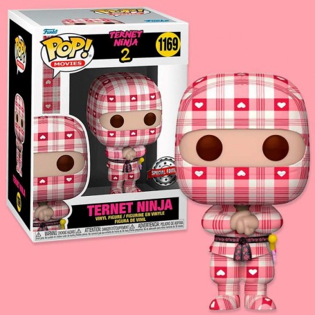 Figura Funko Pop! Películas Ninja a cuadros Ternet Ninja Modelo 1169| 58836 Edición Especial