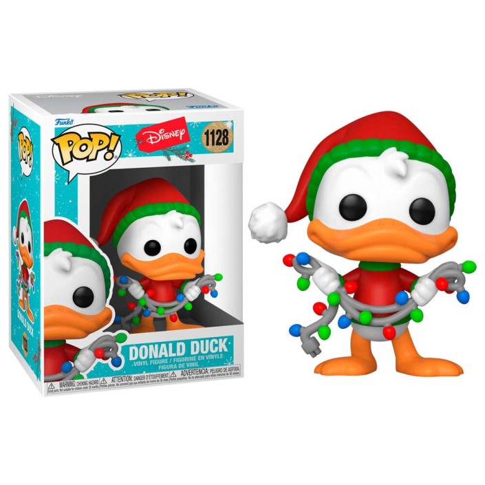 Figura Funko Pop! Disney (Navidad) Pato Donald...