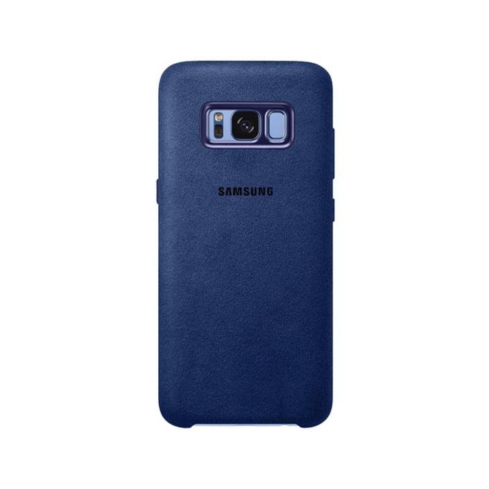 Funda Samsung Galaxy S8+ Alcántara Azul...
