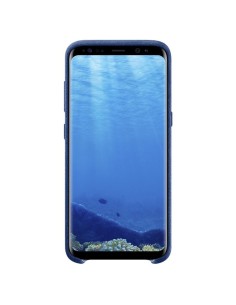 Funda Samsung Galaxy S8+ Alcántara Azul EF-XG955AL Nueva 2