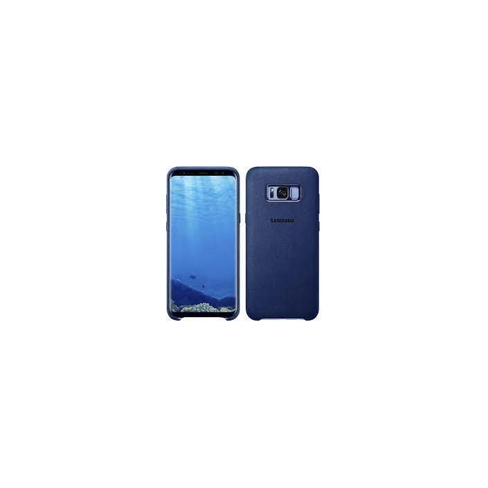 Funda Samsung Galaxy S8+ Alcántara Azul...
