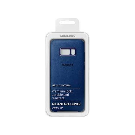 Funda Samsung Galaxy S8+ Alcántara Azul EF-XG955AL Nueva