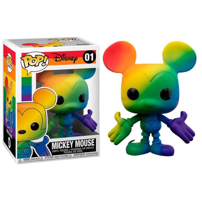 Figura Funko Pop! Disney Mickey Arcoiris Modelo...