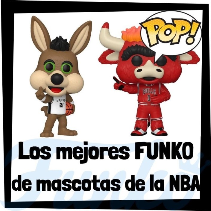 Figura Funko Pop! Mascotas NBA San Antonio...