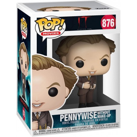 Figura Funko Pop! Películas It 2 Pennywise (sin maquillaje) Modelo 876 | 45659