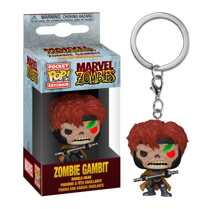 Funko Pop! Llavero Marvel Zombies Zombie Gambit...