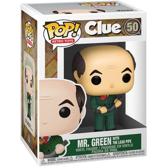 Figura Funko POP! Juguetes Retro Cluedo Mr....