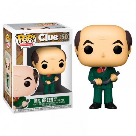 Figura Funko POP! Juguetes Retro Cluedo Mr. Green Modelo 50 | 51453