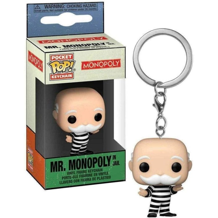 Funko Pop! Llavero Monopoly Sr. Monopoly en la...