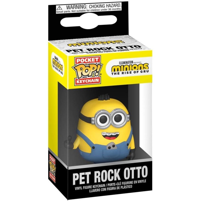 Funko Pop! Llavero Minions Pet Rock Otto| 47795
