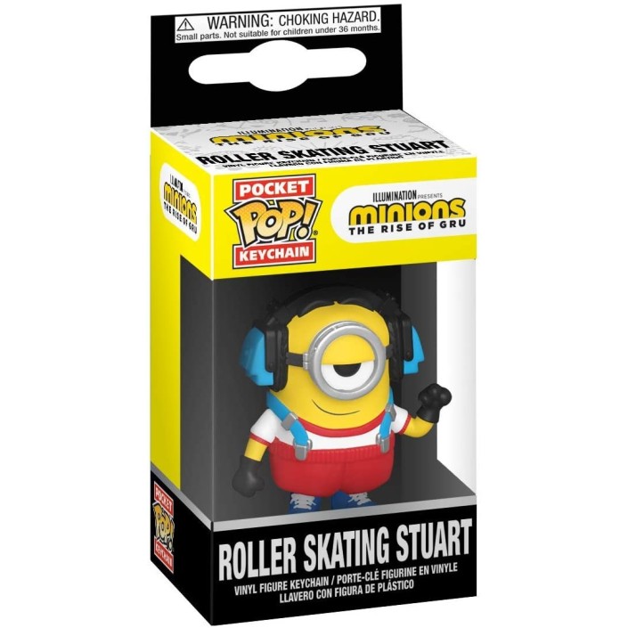 Funko Pop! Llavero Minions Roller Skating...
