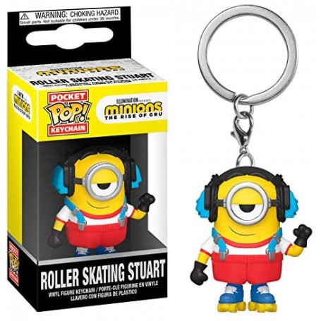 Funko Pop! Llavero Minions Roller Skating Stuart | 47797